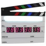 Cavision Next-Generation Clock Slate Plus with Strobe Light, FPS Settings & Stop Watch